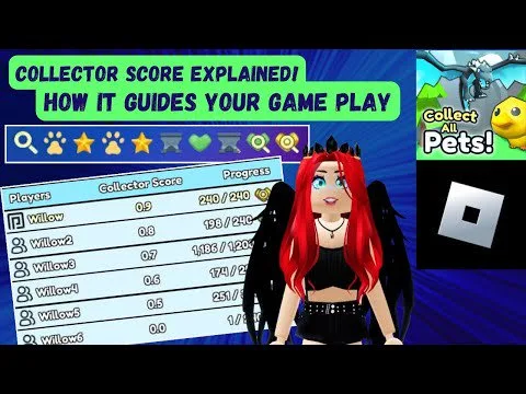 Collector Score Explained in Collect All Pets - Roblox